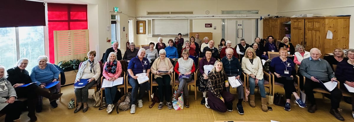 🎶 Spelthorne Dementia Choir and Bumps & Babes 👶
